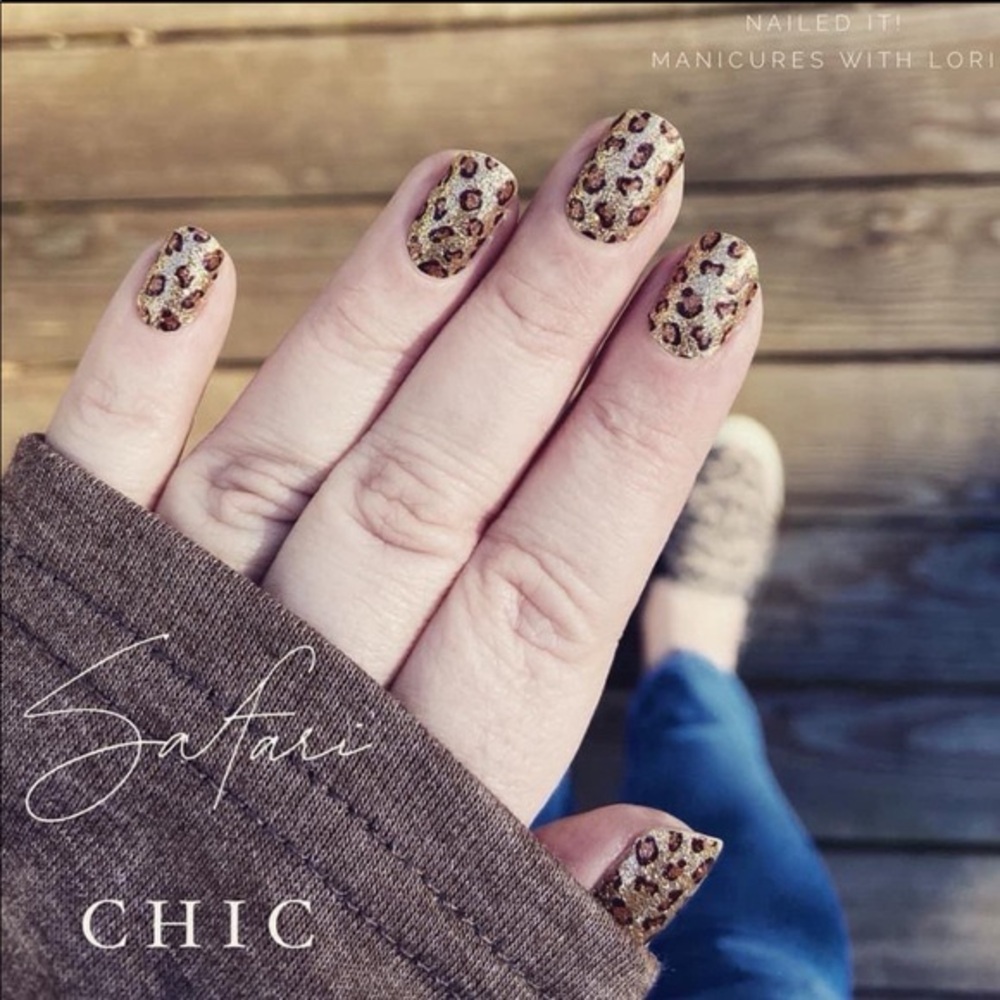 NWT Color Street “Safari Chic” Nails